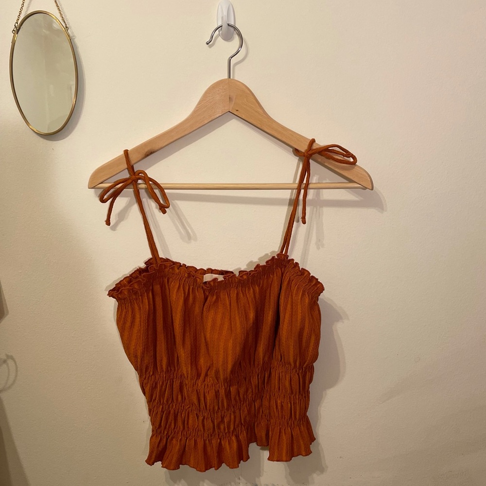 Orange Tank Top